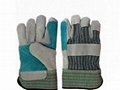 Cheap Price Double Palm Leather Work Glove From Chinese Munufacture 1