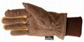 Split Cowhide Full Leather Gloves Warm Gloves