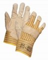 Grain Cowhilde Leather Palm Rigger Working Gloves 1