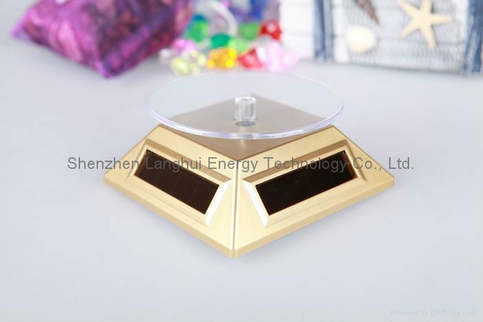 Green Energy Product Solar Rotating Display Stand Hot item #37 3