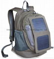 Green energy product Backpack with solar panel charger for IPAD etc. 44