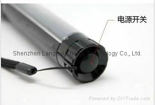 Solar Power Product Aluminium 7-LED Torch Light Green Energy 048-0 2