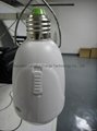 Solar Power Product Round LED Bulb Light with AC/Solar Multi-Function charger 2 2