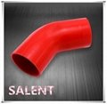 Red 3.15" 3-1/7" 80mm 45 Degree Elbow Silicone Hose Pipe Turbo Intake silicone h 2