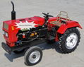 small tractor 17-30hp belt transmission with one cylinder diesel engine