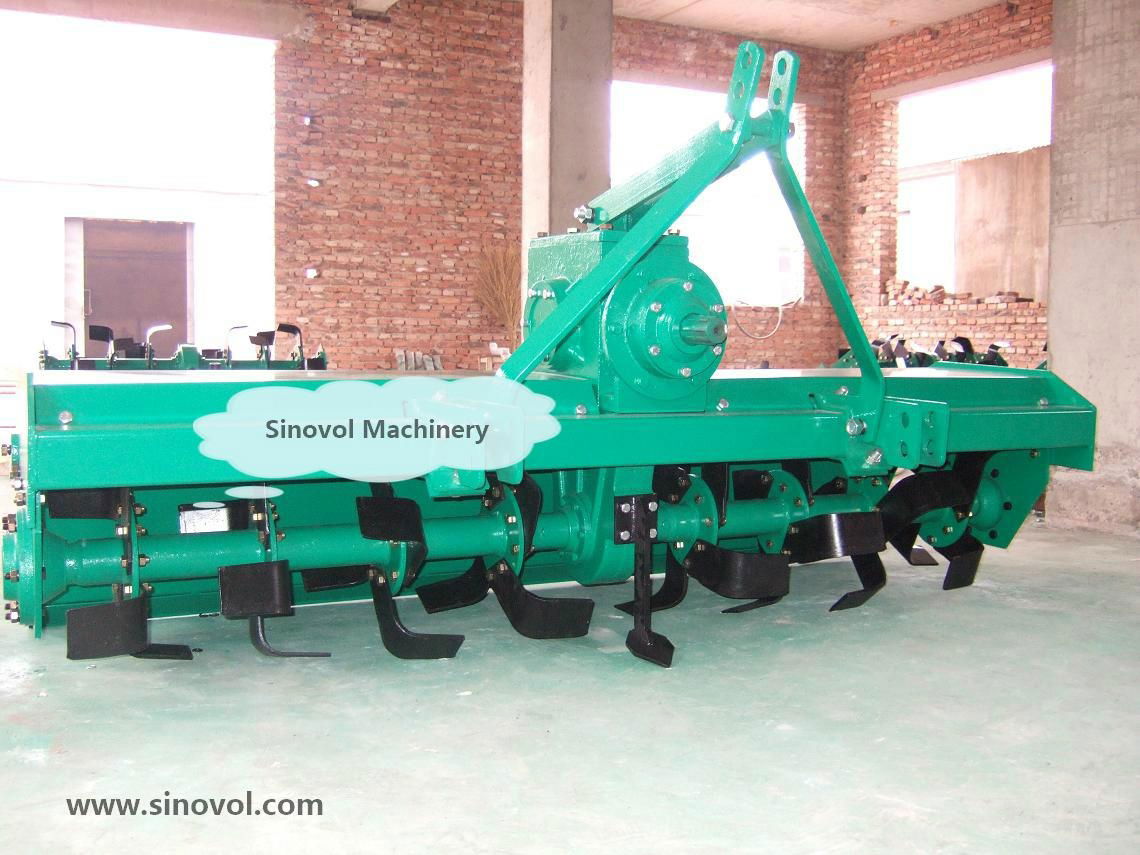 Rotary tiller width 1200-2500mm with PTO shaft 2