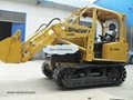 Bulldozer with front loader 2
