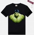 european big size the hulk 3d printing stereoscopic t-shirt originality tee shir 2