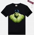 european big size the hulk 3d printing stereoscopic t-shirt originality tee shir 3