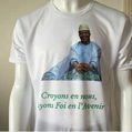 custom ployester t shirt for election activity o neck loose tee shirt 3