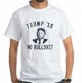 custom ployester t shirt for election activity o neck loose tee shirt 4