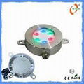 1.6*1w Led RGB First class IP68 stainless steel led underwater light 1