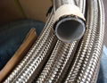 SAE 100 R14 Ss304 Ss316 Stainless Steel Braided Teflon Hose