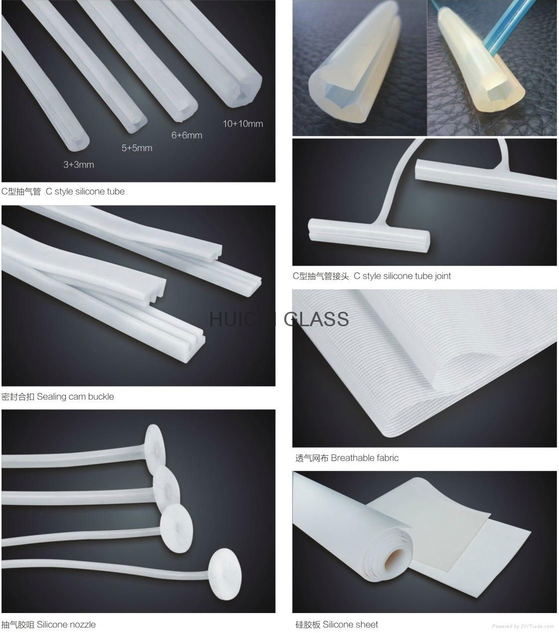 silicone bag for EVA glass laminating furnace 5