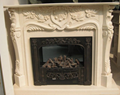 Marble Stone Carving Fire Place Mantel 3