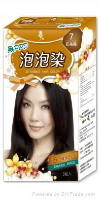 NO PPD 3D Bubble Hair Color (3pcs pack)