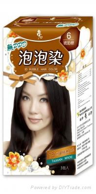 NO PPD 3D Bubble Hair Color (3pcs pack) 3