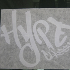 Lettering Die Cut Vinyl Stickers