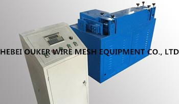 Wire straightening and cutting machine