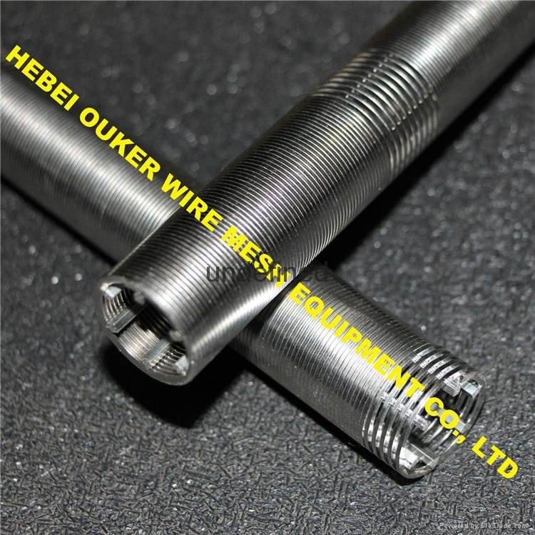 Ouker wire mesh high precision slot tube wedge wire screen welding machine 2