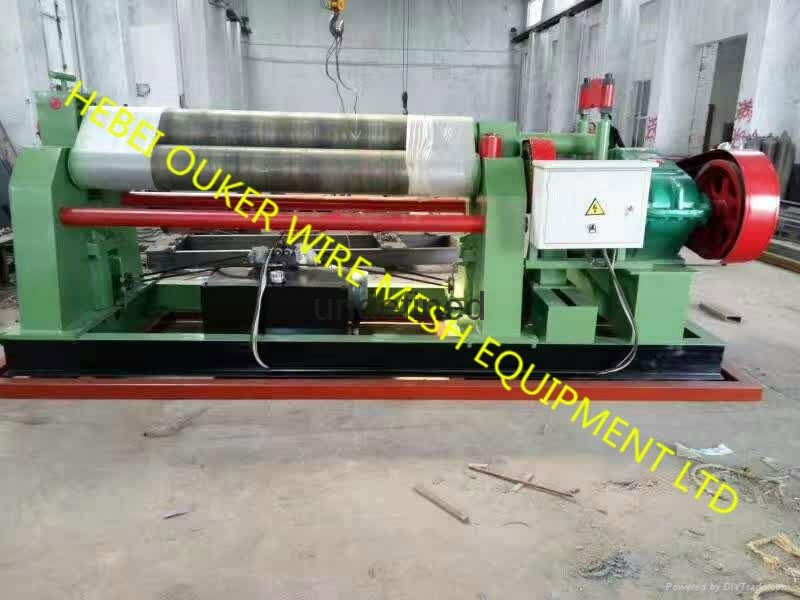 Screen flattening machine 5