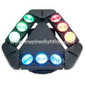 9X10W LED Spider light moving bar RGBW