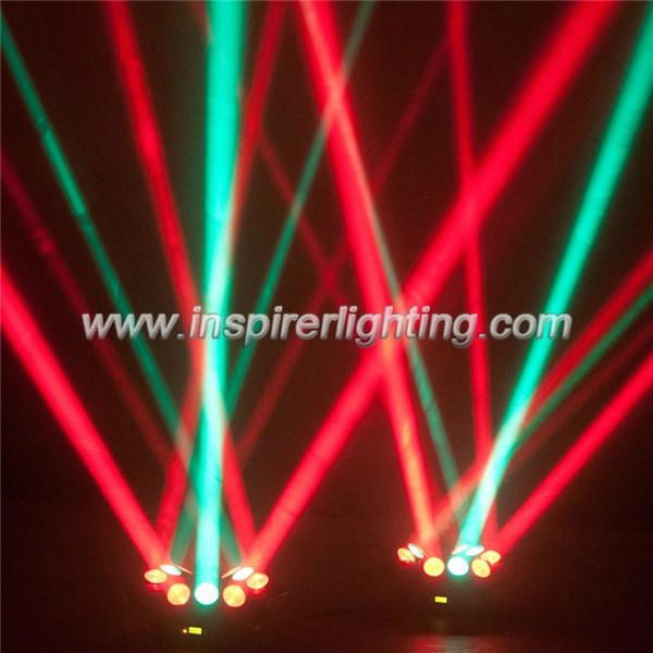 9X10W LED Spider light moving bar RGBW 3
