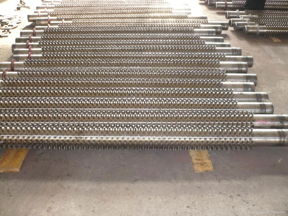 Welding studded tube for boiler parts 4