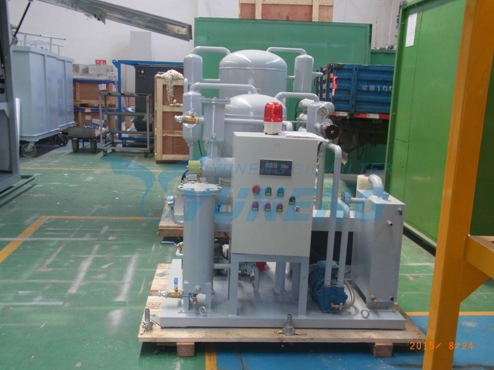 High Efficiency Dewater and Degas Used Hydraulic Oil Filtration Machine 3