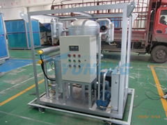 Vacuum Mobile Turbine Oil Purification Plant