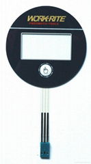 Membrane Switch Control Panel with LCD Display