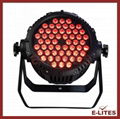 china stage par can light 54pcs 3w rgbw led par 4