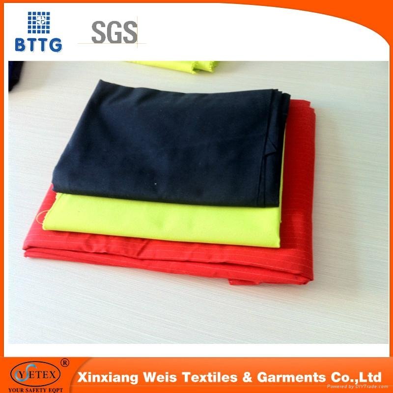 first class FR garment fabric made with 100% cotton 4