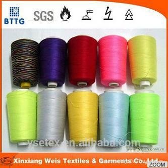 YSETEX XinXiang manufacturer anti-flame reflective aramid sewing thread 3
