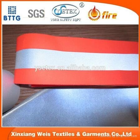 EN11612 anti-fire reflective tape to protect human body