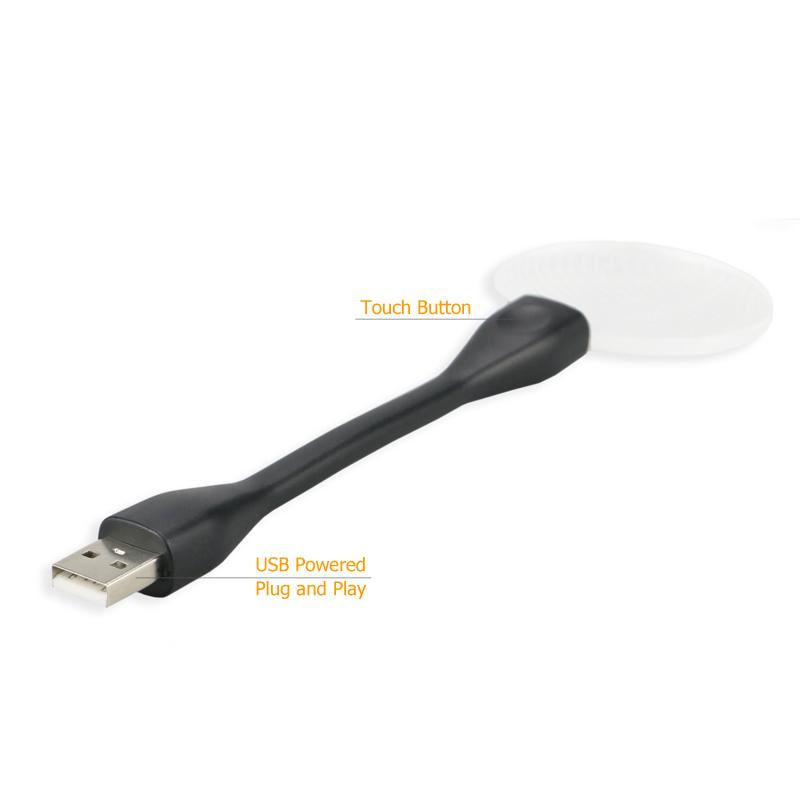 Mini RGB Flexible USB Lamp Base Acrylic Holder TDL-Y 3