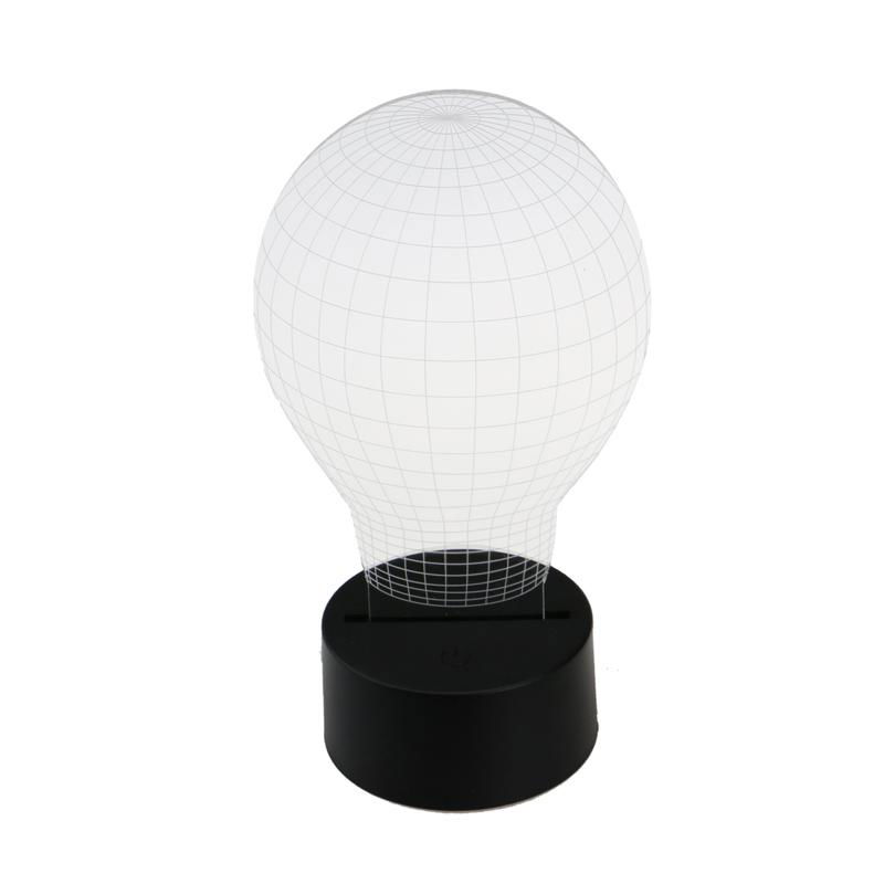 Classical 3D LED Lamp Base with 10 RGB LEDs 7 Lights TDL-C 4