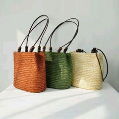 fashion braided hand bag