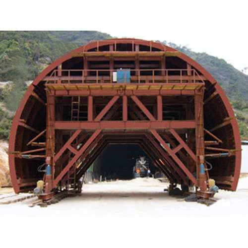 Tunnel lining trolley  for culvert formwork steel construction