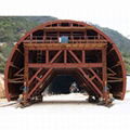 Tunnel lining trolley  for culvert formwork steel construction