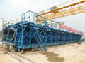 Box girder formwork for bridge construction