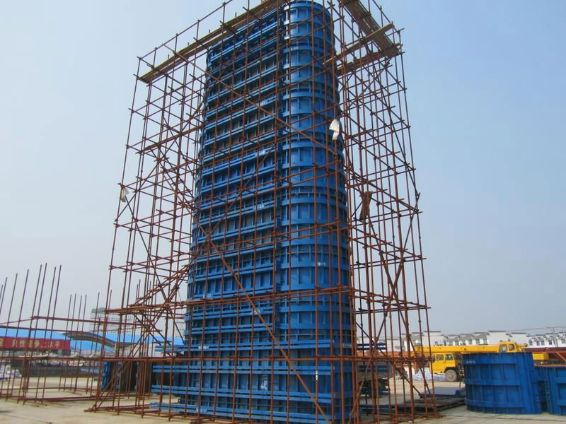 steel pier column formwork pier cap formwork 4