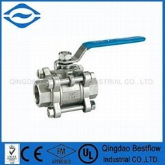3pc steel ball valve