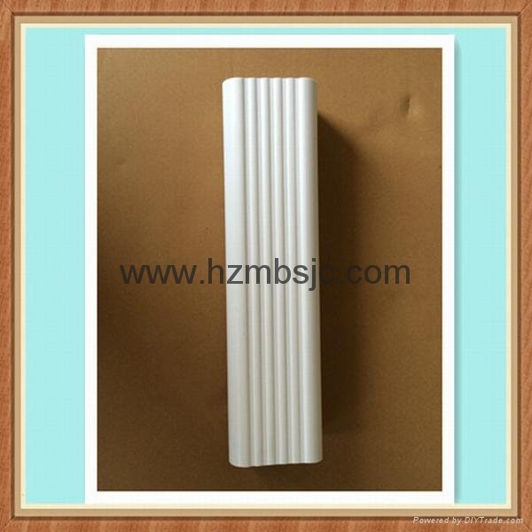 5.2 inch Best price custom white pvc rain water downspout  pipe tube&fitting 4