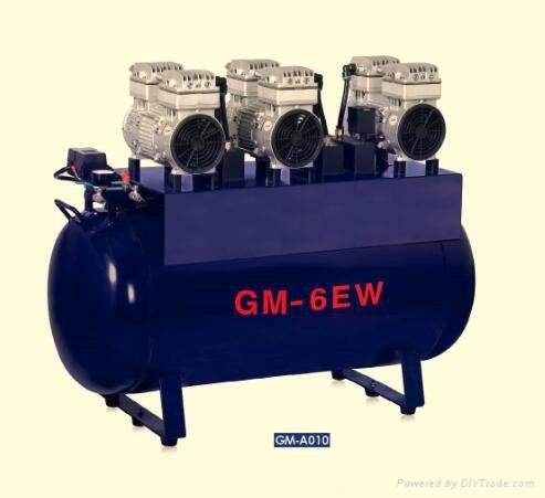 Detnal supply Portable dental silent Oil free air compressor 1EW-32
