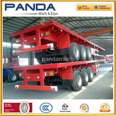 Panda flatbed semi trailer