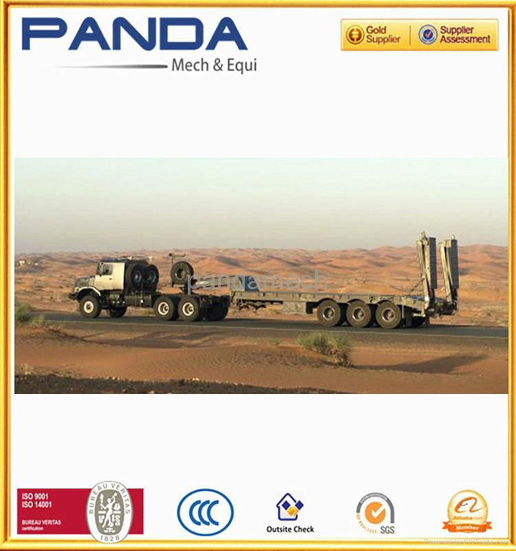 Panda lowbed semi trailer 3