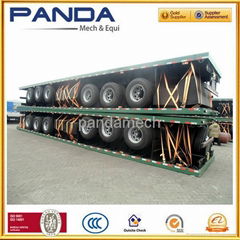 Panda flatbed semi trailer