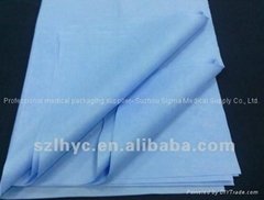 SMMMS non-woven wraps, blue or green