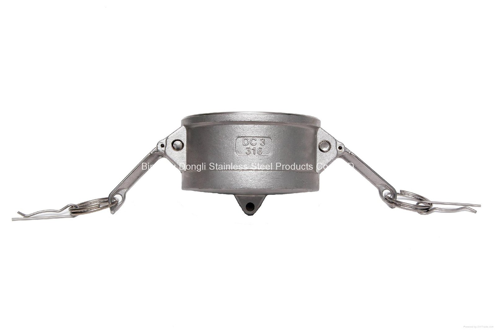 Best price ss304 ss316 Type DC precision casting stainless steel coupling cover 2